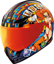 ICON Domain™ Motorcycle Helmet - Lucky Lid 4 - Red - 2XL 0101-14956 - $350.00