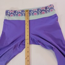 Lululemon Women's Purple Back Zippered Pocket Leggings Measured Size (30×23) image 11