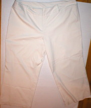 New Lane Bryant Womens 28 Off White Cream Pants Nice Office Work Lined P... - £44.98 GBP