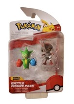 Jazwares Pokemon Roselia + Pawniard Figures Battle Figure Pack - NEW - $17.42