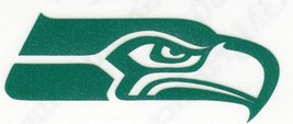 REFLECTIVE Seattle Seahawks helmet decal sticker window hard hat up to 12&quot; - £2.74 GBP+