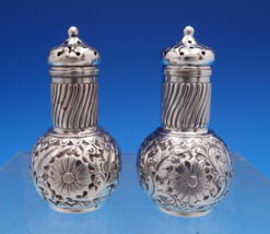 Cluny by Gorham Sterling Silver Salt and Pepper Shaker Set 2pc #2225 (#7... - £228.70 GBP