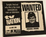 Tv Nation Tv Guide Print Ad Michael Moore TPA14 - £4.68 GBP