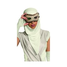 Rubie&#39;s Official Star Wars Rey Eye Mask with Hood Adult  - $34.00