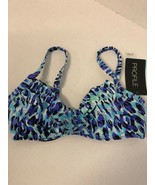 Profile by Gottex Women&#39;s Swimwear Top Multi Blue Size 34D NWT - $29.70