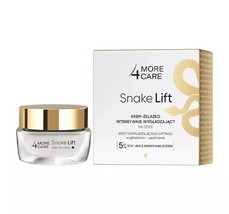 More4Care Snake Lift Day Cream-Iron Intensive Smoothing Without Wrinkles Imperfe - £47.57 GBP