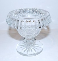 EXQUISITE WATERFORD CRYSTAL HERITAGE COLLECTION MINI FOOTED TURNOVER BOWL - £59.04 GBP