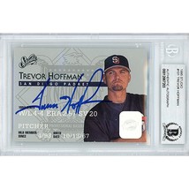 Trevor Hoffman San Diego Padres Signed 1995 Studio Auto Card Beckett Autograph - £94.06 GBP