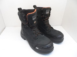 Helly Hansen Men&#39;s 8&quot; Insulated Ctcp HHS202022 Work Boot Black Size 12M - £85.11 GBP