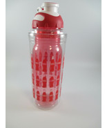 Coca-Cola 20 Oz Water Bottle Bottle Repeat Pattern with Clip BPA Free Se... - £12.46 GBP
