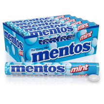 Mentos Chewy Mint Candy Roll, Mint, Non Melting, Party, 14 Count (Pack of 15) -  - £13.65 GBP