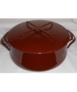 Dansk KOBENSTYLE Brown 4 Qt Casserole MADE IN FRANCE - $128.69