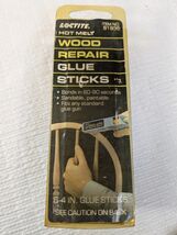 New Vintage Loctite Hot Melt Wood Repair Glue Stickers 81935 6- 4" for g... - $5.00