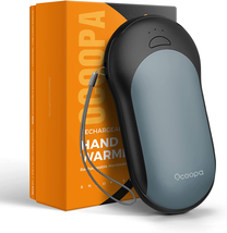 OCOOPA Fast-Charging Hand Warmers, 10000Mah Handwarmer with PD &amp; QC 3.0 Recharge - £38.79 GBP