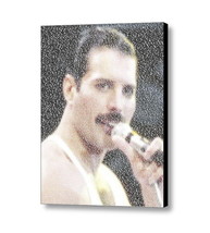 Queen Freddie Mercury Bohemian Rhapsody Lyrics Mosaic Framed Print Lim. Ed. COA - £14.40 GBP