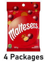 Maltesers Chocolate 100g Each 4 Bags - $17.71