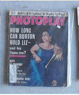 Vintage April 1964 Photoplay Magazine Liz Gossip - £14.73 GBP