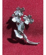 Vtg HSB Pin by Harry S Bick Sterling Flowers Bouquet Brooch 4 g J6 - €23,21 EUR