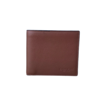 Coach Bi-Fold Leather Wallet 1 $149 Weltweiter Versand - £90.33 GBP