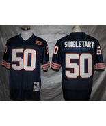 Men&#39;s Mike Singletary #50 Stitched Jersey Navy Blue 1985 - $62.34 CAD+