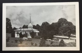 Farmersburg Indiana Taylor Memorial Prayer Chapel B&amp;W Photo Print PC Vintage - £6.00 GBP