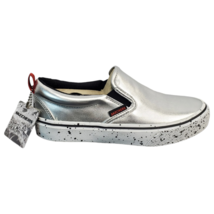 Skechers 155271 NASA Street V-lite Slip On Sneakers Metallic Silver Wome... - £28.55 GBP