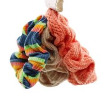 Hair Ties Wild Fable Stripe Print and Velvet and Knit Hair Twister Set 3pc - $3.46