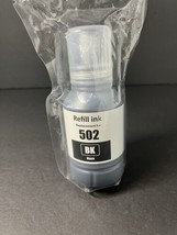 Refill Ink Bottles for 502 Ecotank ET 15000 2760 2850 3830 4760 4850 4760... - $15.88