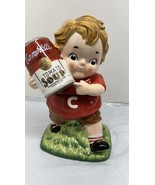 Campbell&#39;s Cookie Jar Boy Kid w/Can of Tomato Soup 13&quot; Advertising Memor... - €51,30 EUR