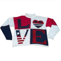 Marsh Landing Petites Patriotic 4th of July Flag Red White Blue Love  Si... - $440.70 MXN