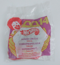 New Hot Wheels #14 Power Circuit McDonald&#39;s Toy Sealed - £3.80 GBP