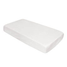 Cross Spacesaver Fitted Polycotton Cot Sheet - White - £31.92 GBP