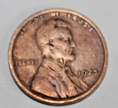1925  penny, No mint mark, L error - £136.36 GBP