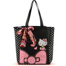 Sanrio Hello Kitty Shoulder Bag Oxford Cloth handbag Melody Bow Shopping Bag Gir - £22.59 GBP