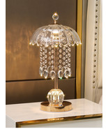 Crystal lamp Fashionable light luxury master bedroom bedside table lamp - $492.14 CAD