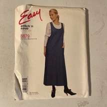McCALLs Easy 8879 VTG 90s Jumper loose pullover A-line 12 14 16 18 UNCUT... - $12.27 CAD