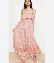 Free People Women&#39;s Tangier Babydoll Maxi Dress Rose/Pink Sleeveless Small NWT - £64.99 GBP
