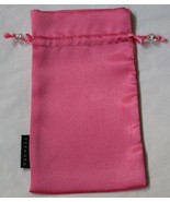 Sephora Satin Drawstring Bag Gift Pouch 9&quot; x 5&quot; Pink Vintage New - £6.28 GBP
