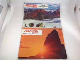 Vintage Lot 2 Arizona Highways 1974 - 1975 Calendars. - £6.32 GBP
