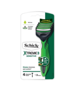 Schick Xtreme 3 Sensitive Mens Disposable Razors 4pk - $92.52 CAD