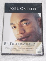 Joel Osteen Be Determined! Get Up Overcoming Adversity Dvd New Sealed - £39.66 GBP