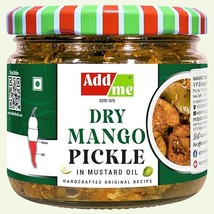 Dry Mango Pickle,Less Mustard Oil Fresh Homemade Pickle 300g - £20.56 GBP