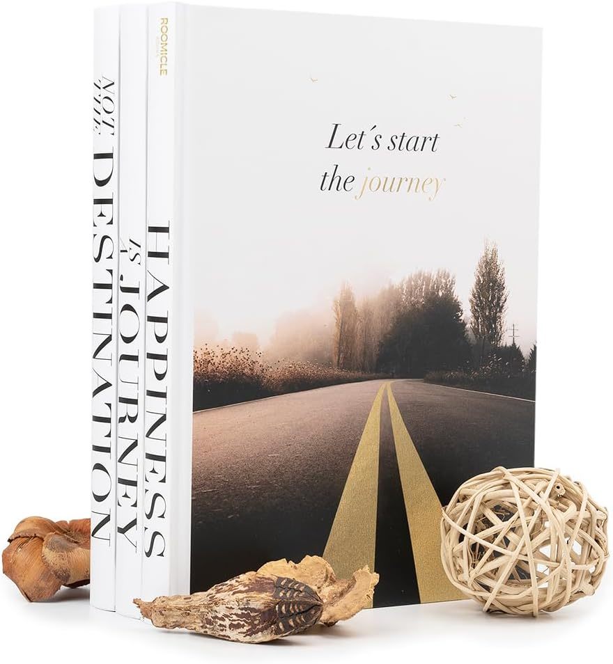 Decorative Books For Home Decor - Coffee Table Book Decor -, Large Book ... - $44.99