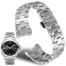 24mm Stainless Steel Bracelet for Panerai PAM441/111/382/01316 Watch Strap - £28.46 GBP