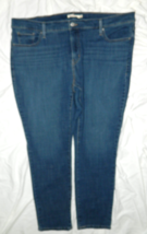 Womens Classic Red Tag LEVI Denim Jeans 22W Stretch Casual 44-48 Waist - $18.76