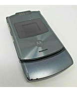 Motorola RAZR V3xx ATT Flip Style EMAIL WIFI GPRS Gray ANTIQUE 3G MOTORA... - $44.97