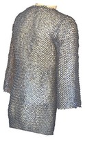 NauticalMart Riveted Long Sleeve Hauberk ChainMail Shirt  - £227.25 GBP