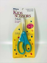 LOT OF 4 Allary #2111 Kids Scissors, 5 Inch (Green) Pointed Tip - £8.67 GBP