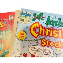 Archies Comic Books Christmas Stocking Lot 2 No 4 1996 &amp; No 5 1997 PB - £18.04 GBP