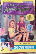 New Adventures Of Mary-Kate &amp; Ashley Dog Camp Mystery Paperback Book - £3.90 GBP